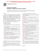 WITHDRAWN ASTM E1823-07a 1.8.2007 preview