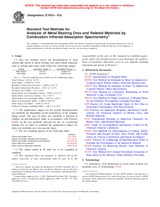 WITHDRAWN ASTM E1915-07a 1.11.2007 preview