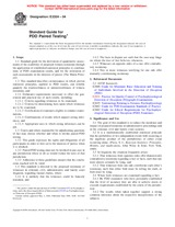 WITHDRAWN ASTM E2324-04 1.5.2004 preview