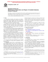 WITHDRAWN ASTM E2394-04e1 1.10.2004 preview