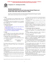 WITHDRAWN ASTM F4-66(2005) 1.1.2005 preview