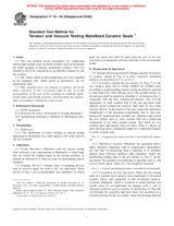WITHDRAWN ASTM F19-64(2000) 1.1.2000 preview