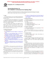 WITHDRAWN ASTM F31-05(2010) 1.10.2010 preview