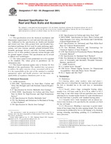 WITHDRAWN ASTM F432-95(2001) 1.1.2001 preview