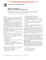 WITHDRAWN ASTM F640-79(2000) 1.1.2000 preview
