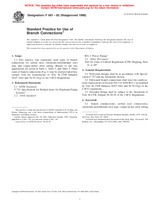 WITHDRAWN ASTM F681-82(1998) 10.4.1998 preview