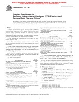 WITHDRAWN ASTM F781-95 1.1.1995 preview
