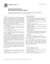 Preview ASTM F803-01 10.5.2001
