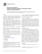 Preview ASTM F838-15 1.5.2015