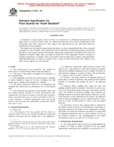Preview ASTM F910-01 10.1.2001