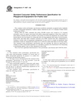 Preview ASTM F1487-98 10.6.2001
