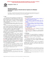 Preview ASTM F1980-07 1.4.2007