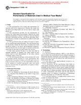 WITHDRAWN ASTM F2100-01 10.5.2001 preview
