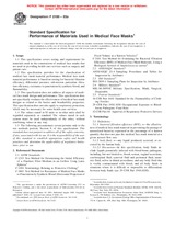 WITHDRAWN ASTM F2100-03a 10.6.2003 preview
