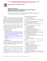 WITHDRAWN ASTM G33-99(2004) 1.11.2004 preview