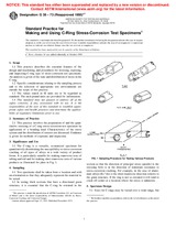 Preview ASTM G38-73(1995)E1 10.5.2001