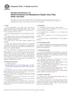 WITHDRAWN ASTM B582-07(2013) 1.2.2013 preview
