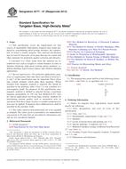 WITHDRAWN ASTM B777-07(2013) 1.5.2013 preview