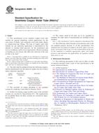 WITHDRAWN ASTM B88M-13 1.10.2013 preview