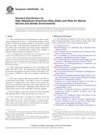 WITHDRAWN ASTM B928/B928M-14a 1.10.2014 preview