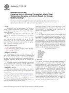 ASTM F502-08 - Standard Test Method for Effects of Cleaning and Chemical  Maintenance Materials on Painted Aircraft Surfaces