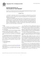 Preview ASTM F910-04(2010) 1.10.2010