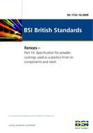 Standard BS 1722-16:2009 31.3.2009 preview