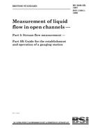 WITHDRAWN BS 3680-3B:1997 15.2.1997 preview