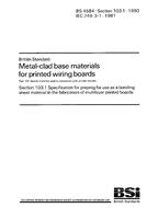 Preview BS 4584-103.1:1990 28.2.1990