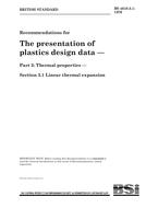 Preview BS 4618-3.1:1970 15.8.1970