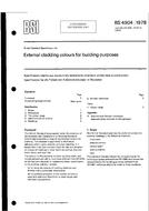 Standard BS 4904:1978 29.12.1978 preview