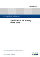 Standard BS 7419:2012 31.12.2012 preview