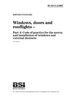 WITHDRAWN BS 8213-4:2007 30.3.2007 preview