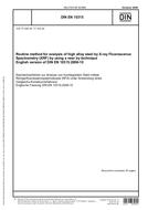 WITHDRAWN DIN 10315:1975-08 1.8.1975 preview