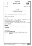 WITHDRAWN DIN 176:1972-02 1.2.1972 preview