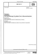 DIN 18111-1:2004-08