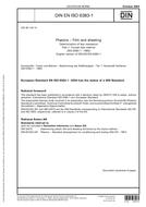 WITHDRAWN DIN 6383:1979-04 1.4.1979 preview
