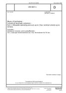 WITHDRAWN DIN 6647-1:1998-05 1.5.1998 preview