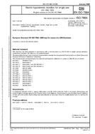 WITHDRAWN DIN 7864:1977-06 1.6.1977 preview