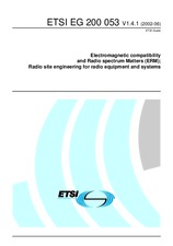 Standard ETSI EG 200053-V1.4.1 27.6.2002 preview