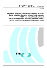 Standard ETSI EG 201022-V1.1.1 15.6.1998 preview