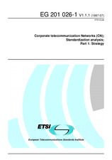 Standard ETSI EG 201026-1-V1.1.1 15.7.1997 preview