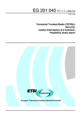 Standard ETSI EG 201040-V1.1.1 15.4.1998 preview