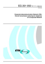 Standard ETSI EG 201050-V1.1.1 31.5.1998 preview