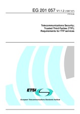 Standard ETSI EG 201057-V1.1.2 31.7.1997 preview