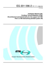 Standard ETSI EG 201096-2-V1.1.1 31.3.1998 preview
