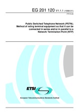 Standard ETSI EG 201120-V1.1.1 31.1.1998 preview