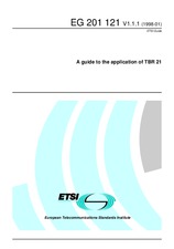 Standard ETSI EG 201121-V1.1.1 31.1.1998 preview
