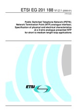 Standard ETSI EG 201188-V1.2.1 25.1.2000 preview