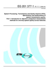 Standard ETSI EG 201377-1-V1.1.1 9.4.1999 preview